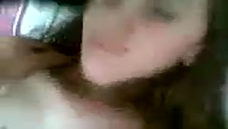 Студентка с трудом терпит большой хер бравого чеченца Screen №5