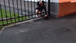 Развратная пара оскверняет детскую площадку Screen №1