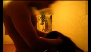 Телка усердно трудится ротиком перед сном Screen №7