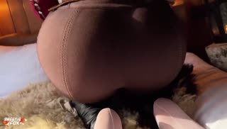 Рыженькая девица приберегла косплей наряд для порева Screen №3