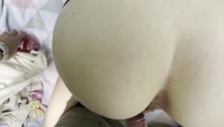 Русская молодка устроила с другом трах на природе Screen №6