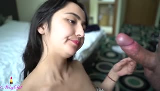 Симпатичная любовница согласна посниматься в порнухе Screen №4